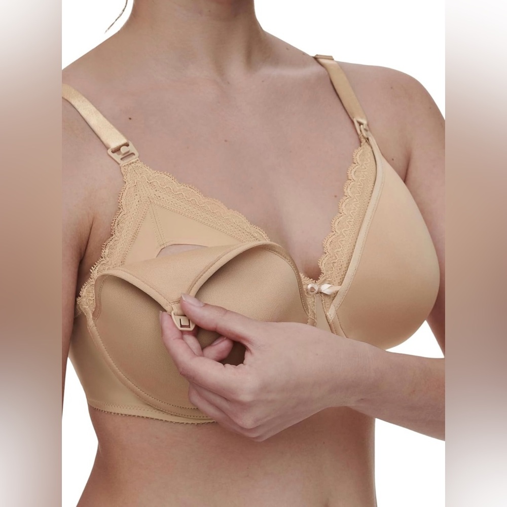 Chantelle Women's Merci Lightweight Nursing Bra 38F - Picture 3 of 8